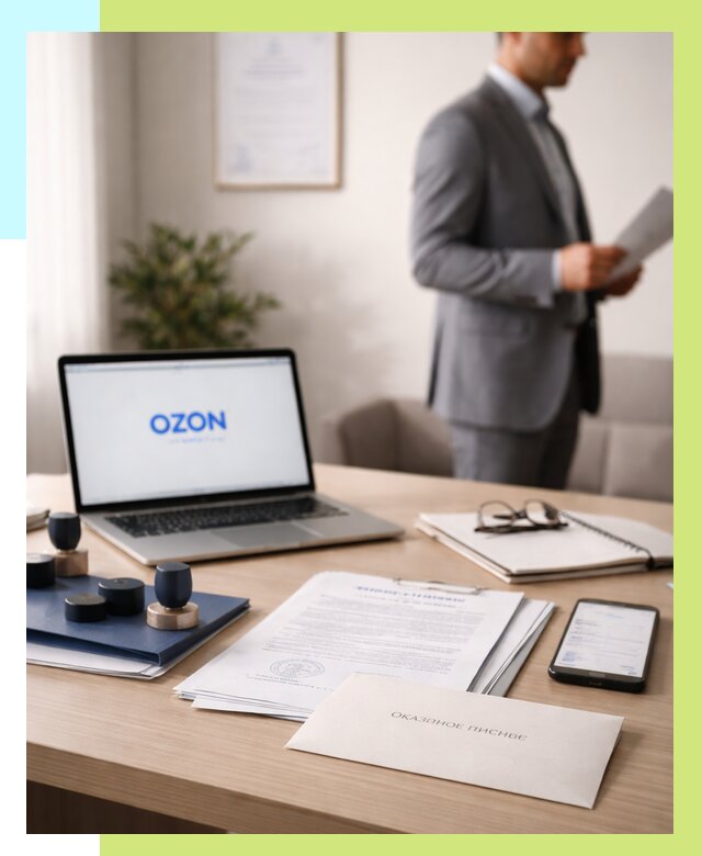 Отказное письмо для Ozon в Северодвинске от 3542 р. | Сертэкс