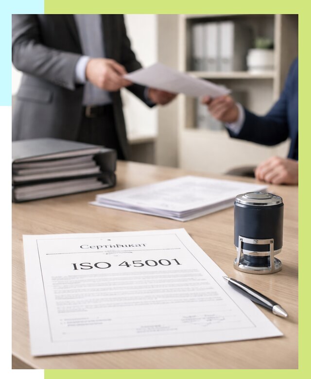 Сертификат ISO 45001 в Северодвинске под ключ от 45545 р. | Сертэкс